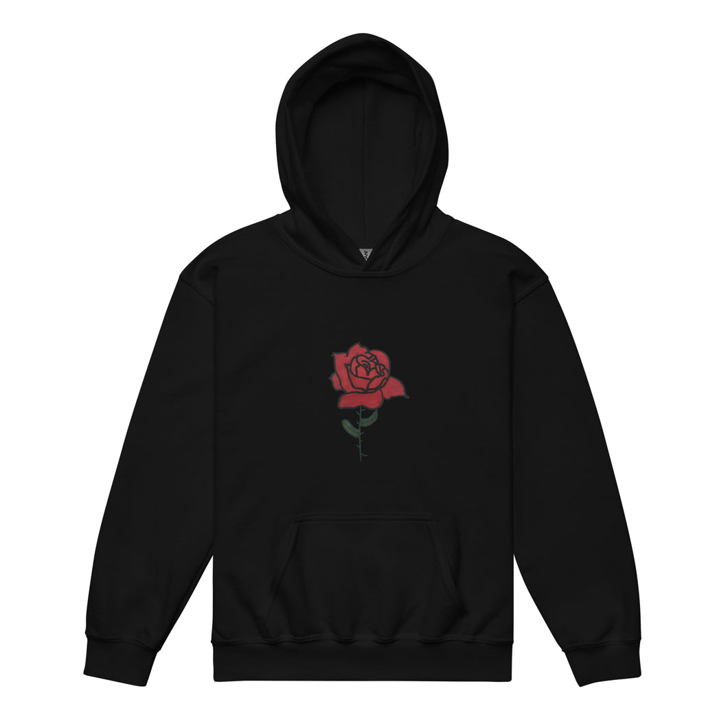 Youth heavy blend hoodie -Rose