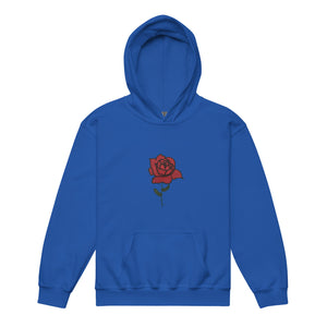 Youth heavy blend hoodie -Rose